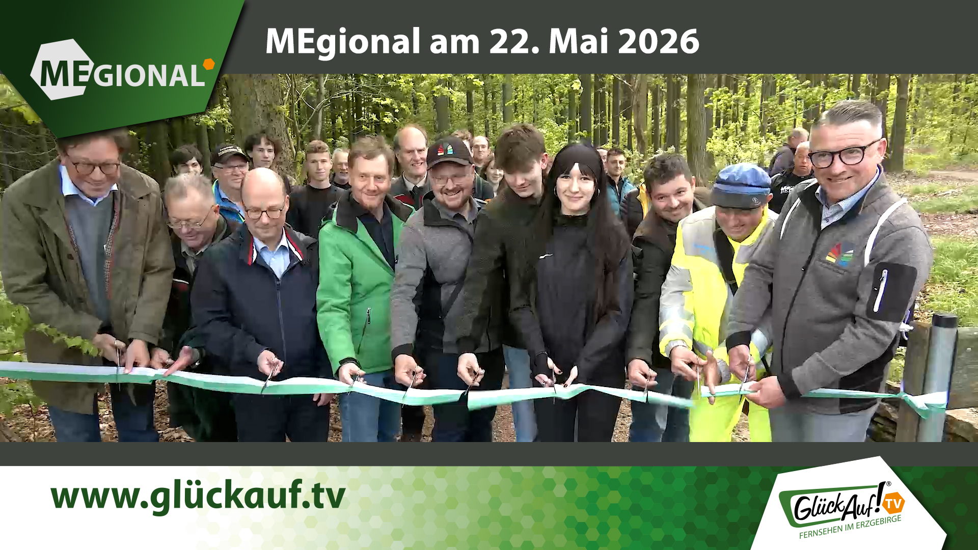 MEgional am 22. Mai mit dem Thema: Grüner Graben im Schwarzwassertal freigegeben