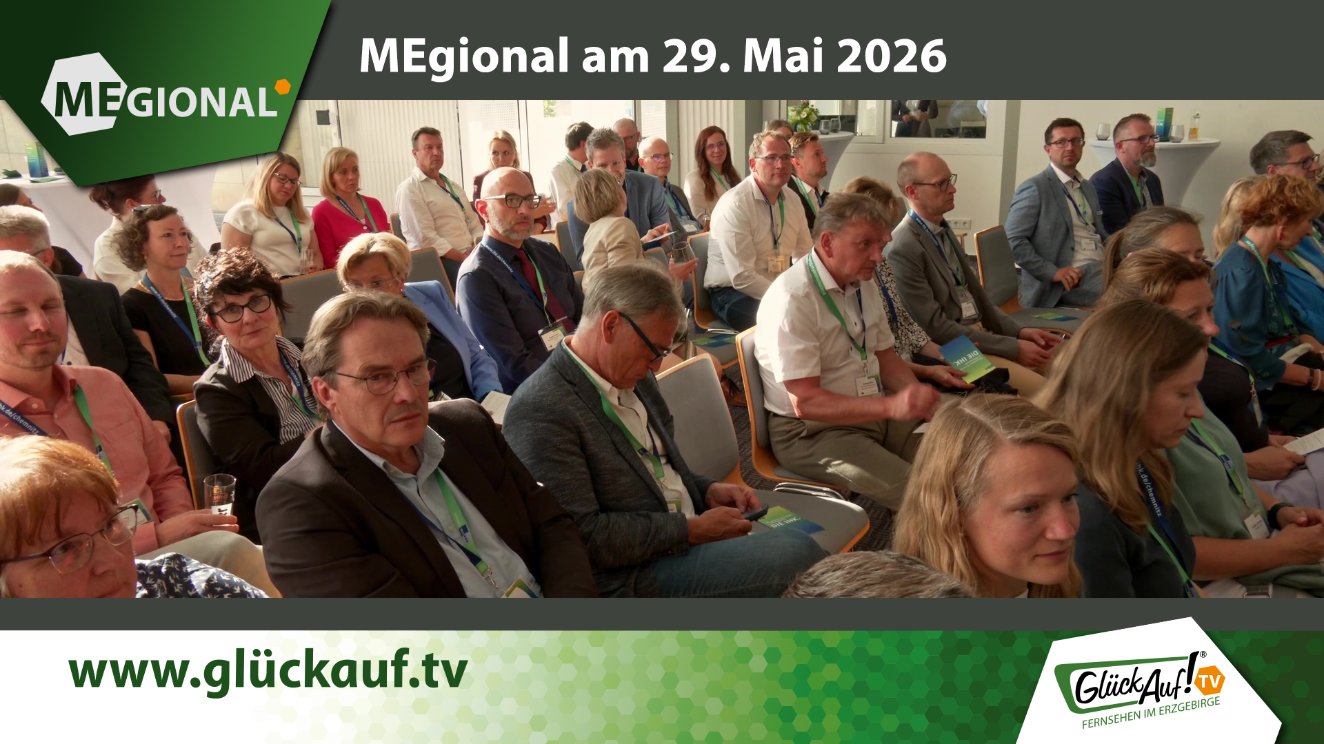 MEgional am 29. Mai mit dem Thema:  Wirtschaftsempfang der IHK Chemnitz RK Mittelsachsen
