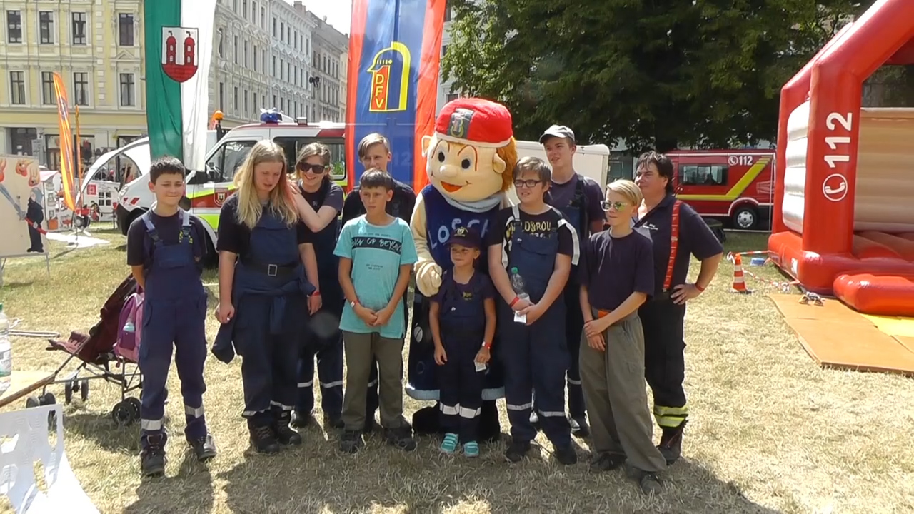 MEgional mit dem Landesfeuerwehrtag in Görlitz