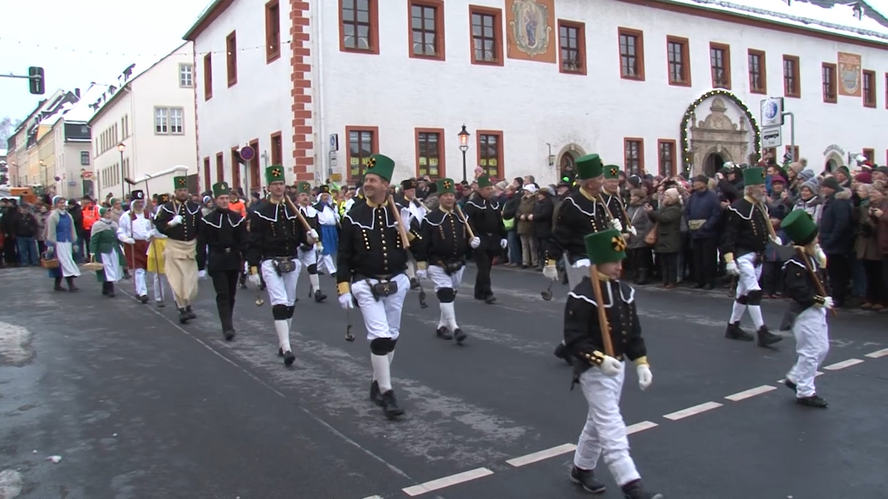MEgional am 17. Dezember mit der Bergparade in Marienberg  MEgional am 17. Dezember mit der Bergparade in Marienberg