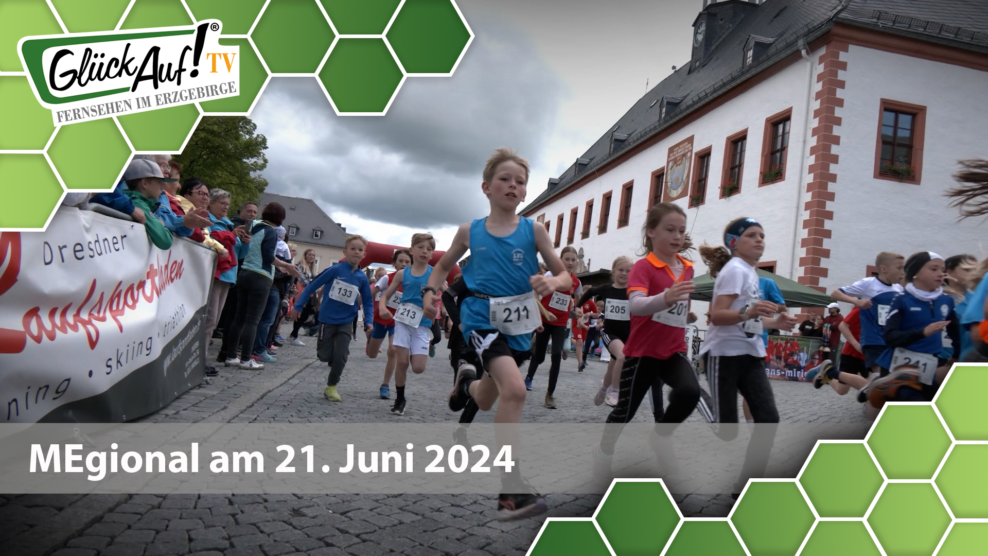 MEgional am 21. Juni 2024 mit dem 3. Stadtlauf in Marienberg