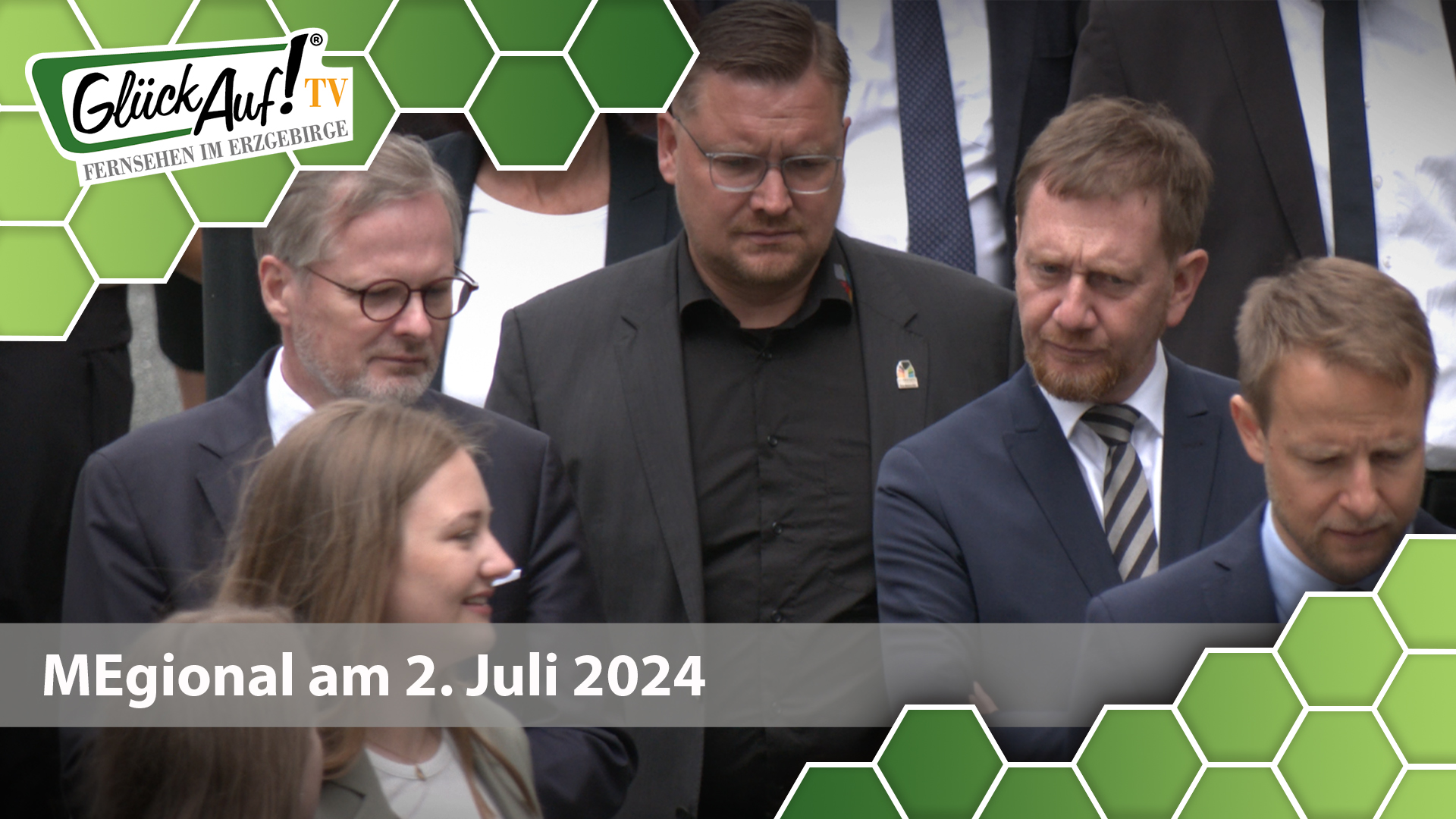 MEgional am 02. Juni 2024 mit dem Tschechischen Ministerpäsident zu Besuch in Marienberg