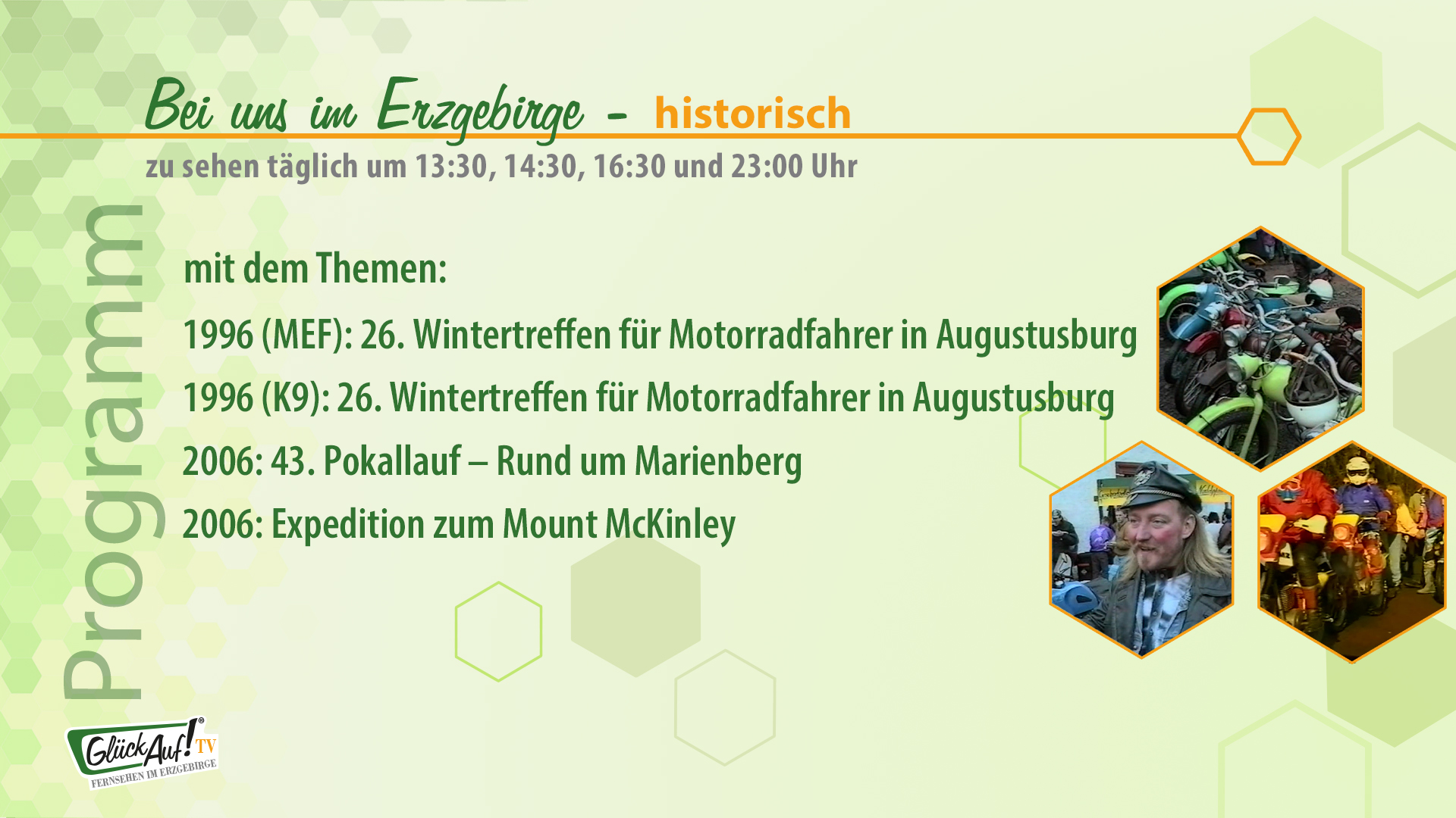 Bei uns im Erzgebirge - historisch vom 10.01. bis 16.01.