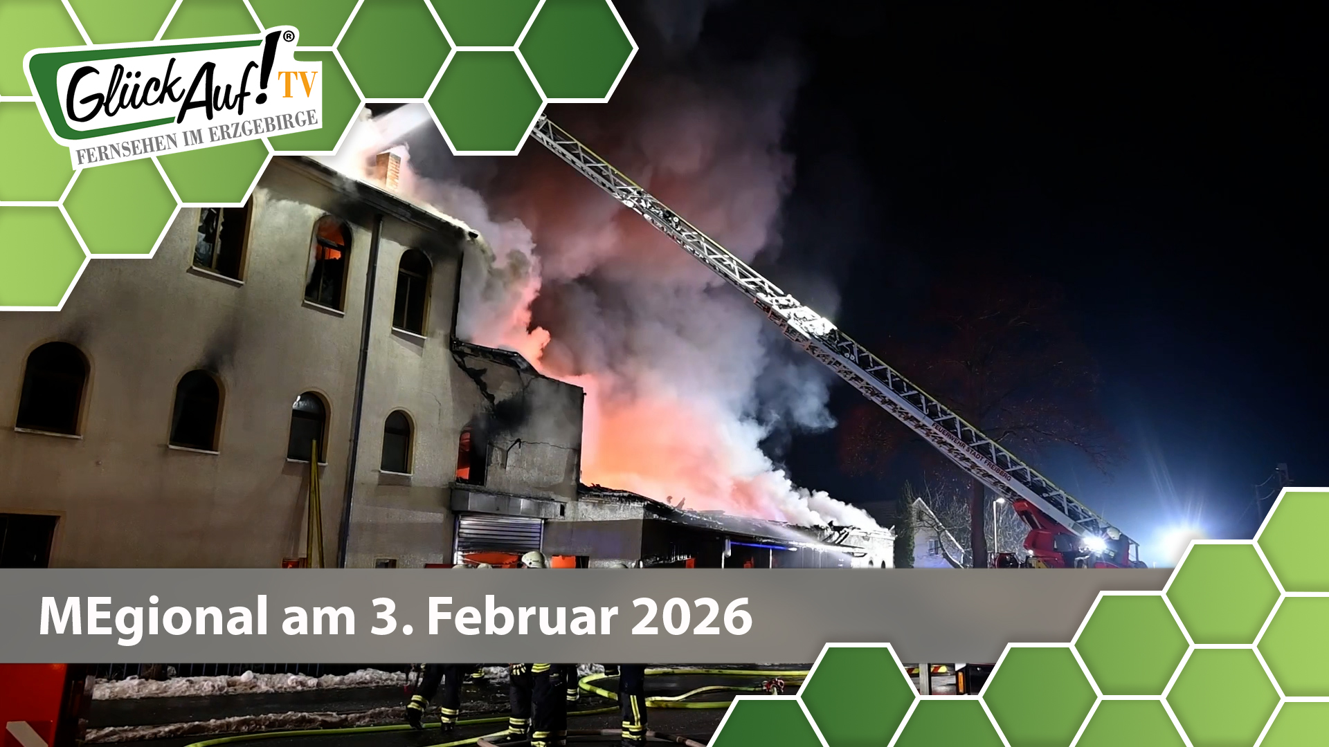 MEgional am 3. Februar mit dem Thema: Brand Kleinschirma