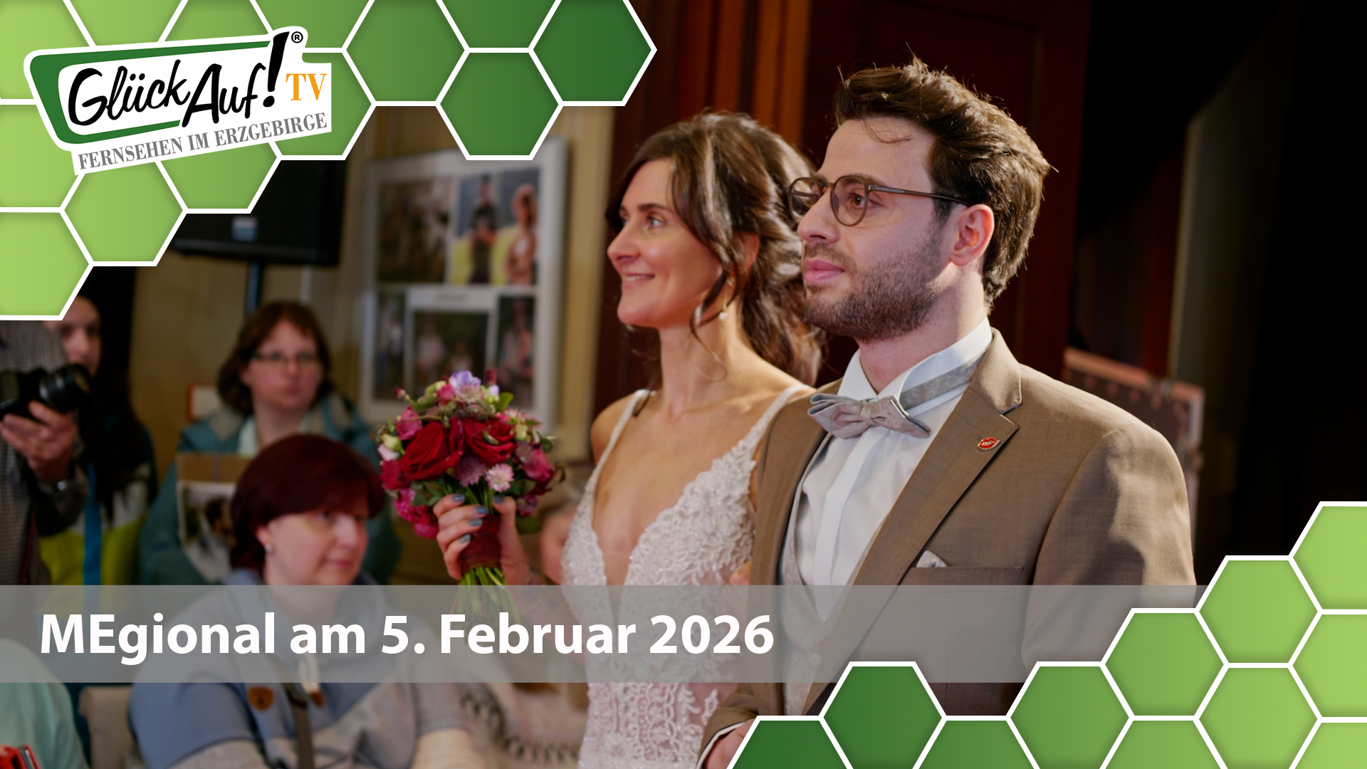 MEgional am 5. Februar mit dem Thema: Hochzeitsmesse in der Baldauf-Villa Marienberg